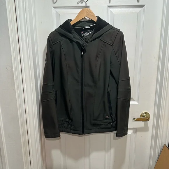 Point Zero Hunter Green Fall Jacket - Picture 1 of 3
